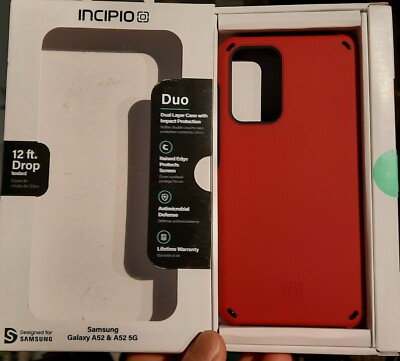 INCIPIO Rugged Duo Layer Case Samsung Galaxy A52 A52G 12 ft