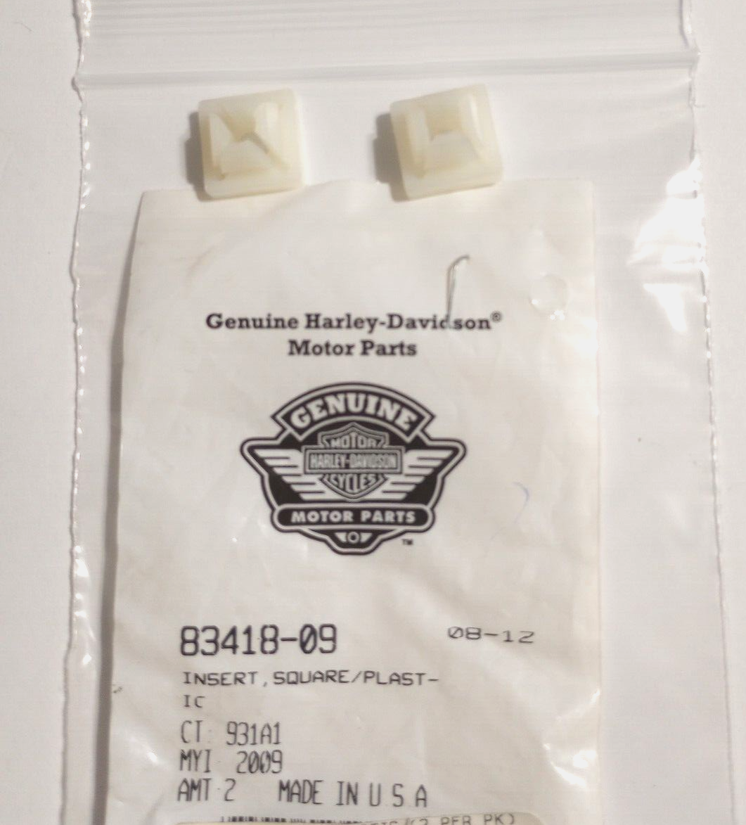 Harley-Davidson 純正ツールセット94819-02　美品です Harley-Davidson Square Plastic Insert NOS 83418-09 Qty. 2 (L-5124