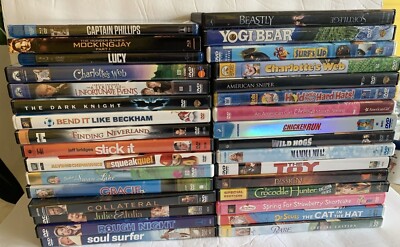 DVD Movies - YOU CHOOSE''  from 32 Titles Action, Drama, Comedy, Family