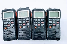 Lot of 4 Standard Horizon HX851 Floating Marine Transceivers
