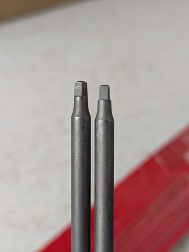 Senco EA0315 Duraspin Steel Square Drive Replacement Bit S2 #2 x 9" L - Picture 2 of 5
