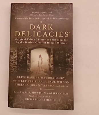 Signed! Dark Delicacies by Del Howison, Jeff Gelb (2007, Ace ...