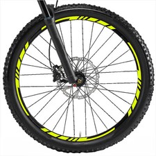L001 Adesivi cerchi ruote bici mtb mountain bike corsa strisce completo x2 ruote