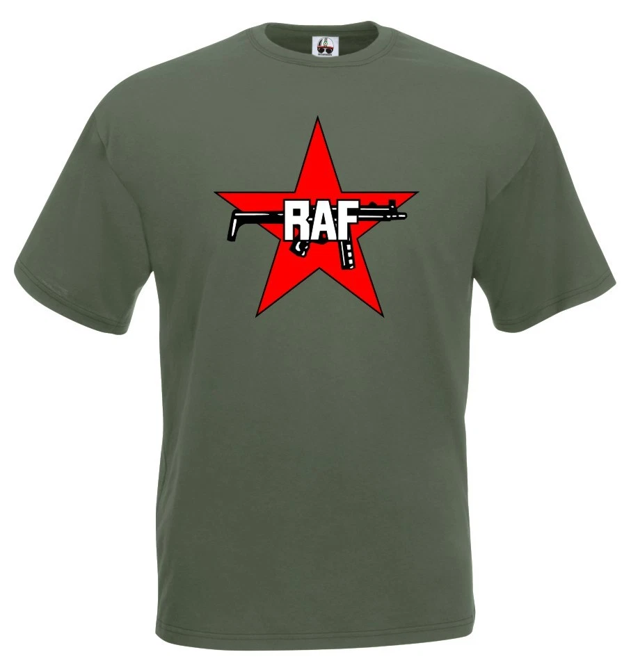 Maglia J603 Rote Armee Fraktion T-shirt Banda Maglietta cotone
