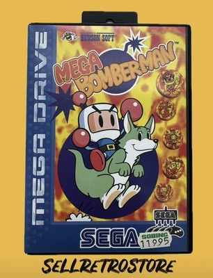 Bomberman  - SEGA Mega Drive - Spiel - OVP - CIB - PAL  - Retro