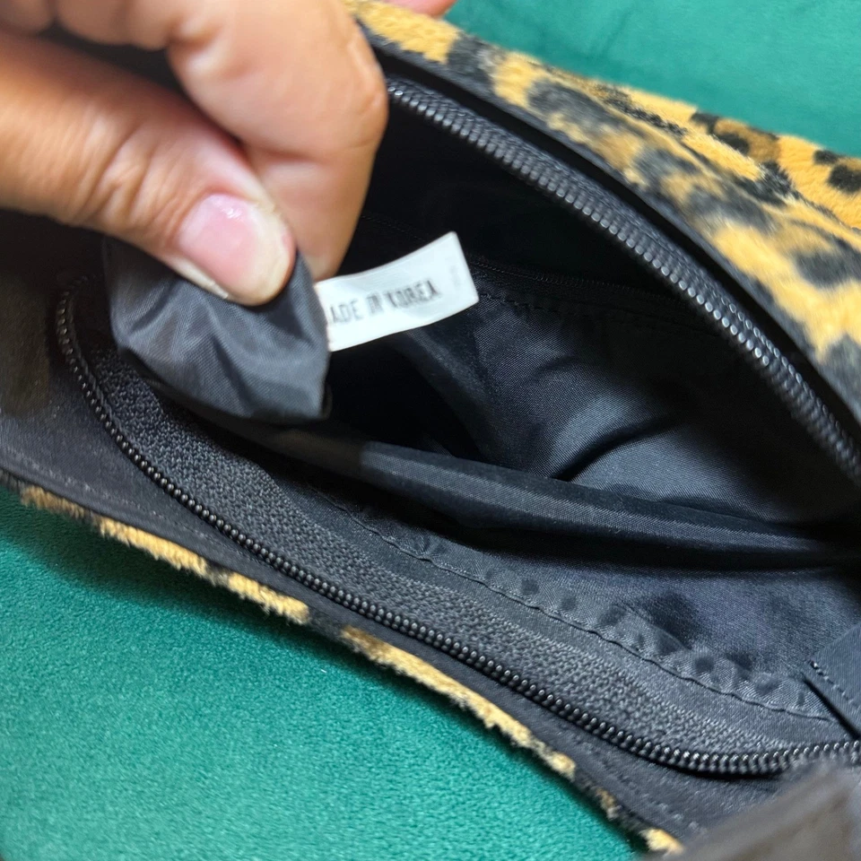 Bolso de Hombro Kate Spade Estampado Leopardo Y2K Hecho en Corea Foto 4 de 4