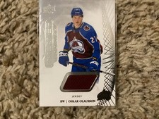 2022-23 Upper Deck Premier - Rookies Oskar Olausson #145 Jersey (MEM, RC)