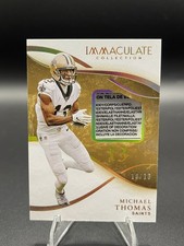 2020 Panini Immaculate Collection Michael Thomas Laundry Tag Relic #10/13 INM-18