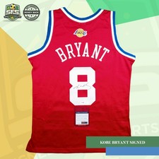 Maglia Kobe Bryant firmata Los Angeles Lakers All-Star n. 8 con certificato di autenticità PSA