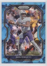2020 Panini Prizm Rookie Blue Ice Prizm 51/99 Ben DiNucci #337 0ad