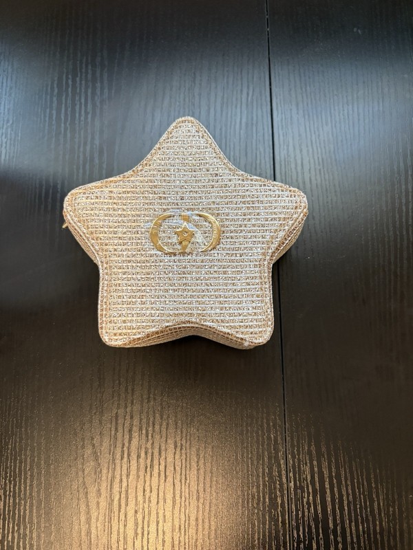 Christian Dior Beauty Gold Star Pouch & Box Limited Edition - NEW GWP