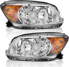 Headlights Compatible with 2006-2008 Toyota RAV4 Headlight Assembly Replacement