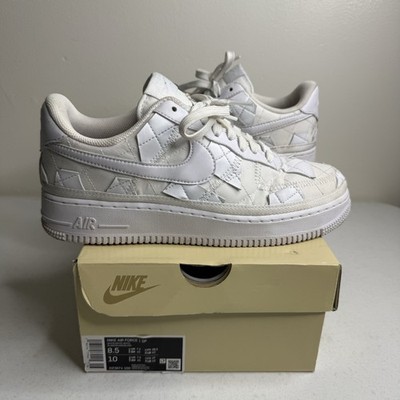 Size 8.5 - Nike Air Force 1 Low SP Billie Eilish Triple White Lightly Worn