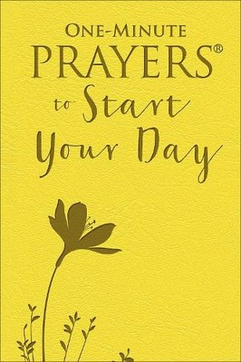 One-Minute Prayers to Start Your Day (One... by Hope Lyda Leather / fine binding