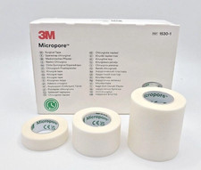 3M- Micropore Surgical Tape 1.25cm, 2.5cm, 5cm - Premium Quality - Eyelash Tape
