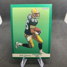 1991 Fleer Jeff Query . Green Bay Packers #260