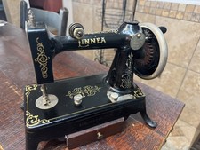 Rare Linnea 1920s Childs Toy Sewing Machine Drawer Oil Can Wrench Clip