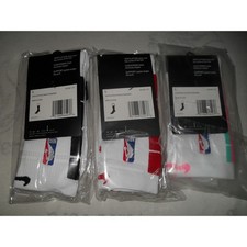 Nike Elite NBA Crew Socks 3-Pair Pack Cushioned Support System Large SX7587-017