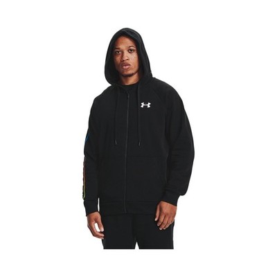 Sweatshirts Herren Under Armour Rival Fleece Lockertag FZ HD 1361603001 Schwarz