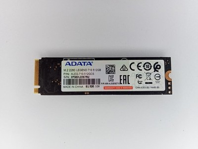 ADATA Legend 710 ALEG-710-512GCS 512GB 2280 M.2 NVMe Solid State Drive SSD
