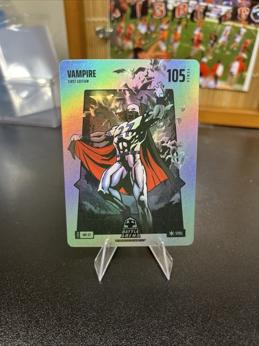 Bo Jackson Battle Arena - Vampire STEEL Silver Battlefoil -SBF-27