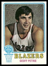 Geoff Petrie 1973-74 Topps #175 Portland Trail Blazers NM