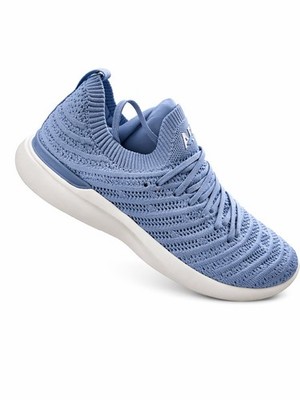 APL TechLoom Wave Sneakers Forged Blue Mens 9.5 Athletic Propulsion Labs NEW NIB