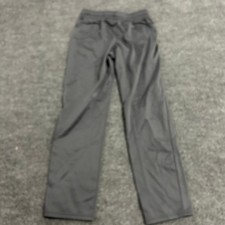 Under Armour Sweatpants Boys Size Large Gray Loose Fit Athletic Joggers Fleece
