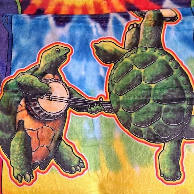 Terrapin Grateful Dead Beach Towel Turtles Skull Sun Bath Pool Gift