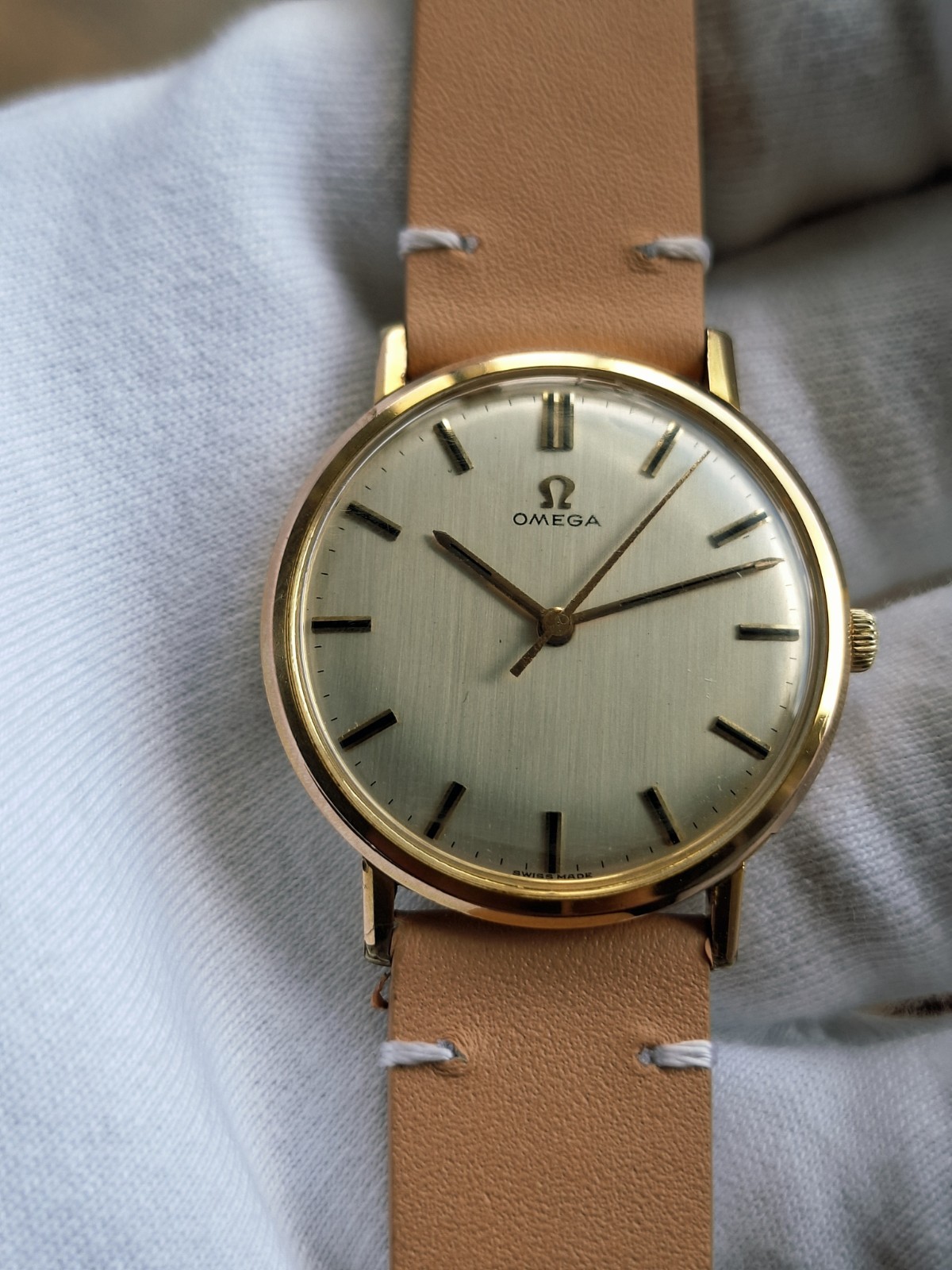 Omega Dress Gold Plated Calibre 600