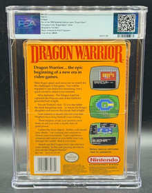 Dragon Warrior Nintendo NES 2HP Screenshot Sealed New PSA 9.2 A+ NOT WATA Graded
