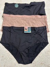 Vanity Fair Women's Comfort Where it Counts Brief Panties 3 Pack 10/3XL NEW