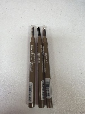 Essence Baby Got Brow Waterproof Eyebrow Pencil 10 Light Brunette 3pack