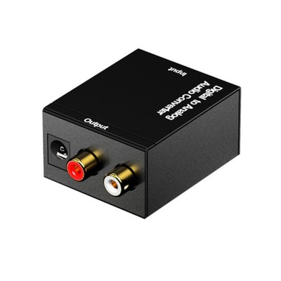 Optischer Zu RCA-Umschalter Videoauswahl Digital Auf Analog Wandler