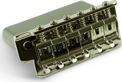 Kluson Vintage Steel Block Tremolo Bridge With Contemporary Narrow Spacing Ni...