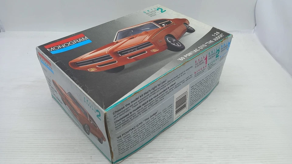 MNG2443 Monogram Pontiac GTO The Judge 1969 1/24 - Immagine 4 di 4