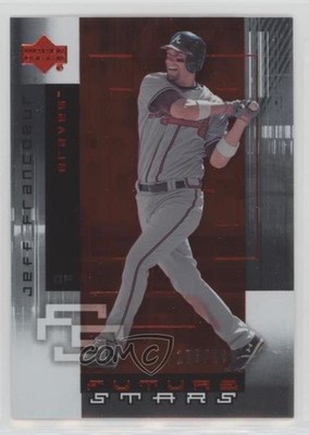 2007 Upper Deck Future Stars Red 178/199 Jeff Francoeur #6 md3