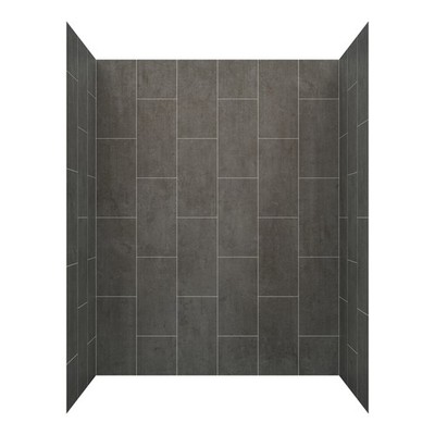 CRAFT + MAIN GFS603278 Jetcoat 60'' x 32'' X 78'' Five Panel Alcove