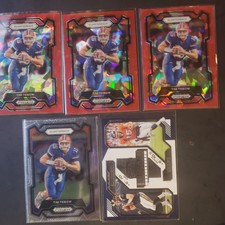 Tim Tebow Lot Of 5 NFL Football Cards All In Excellent Condition