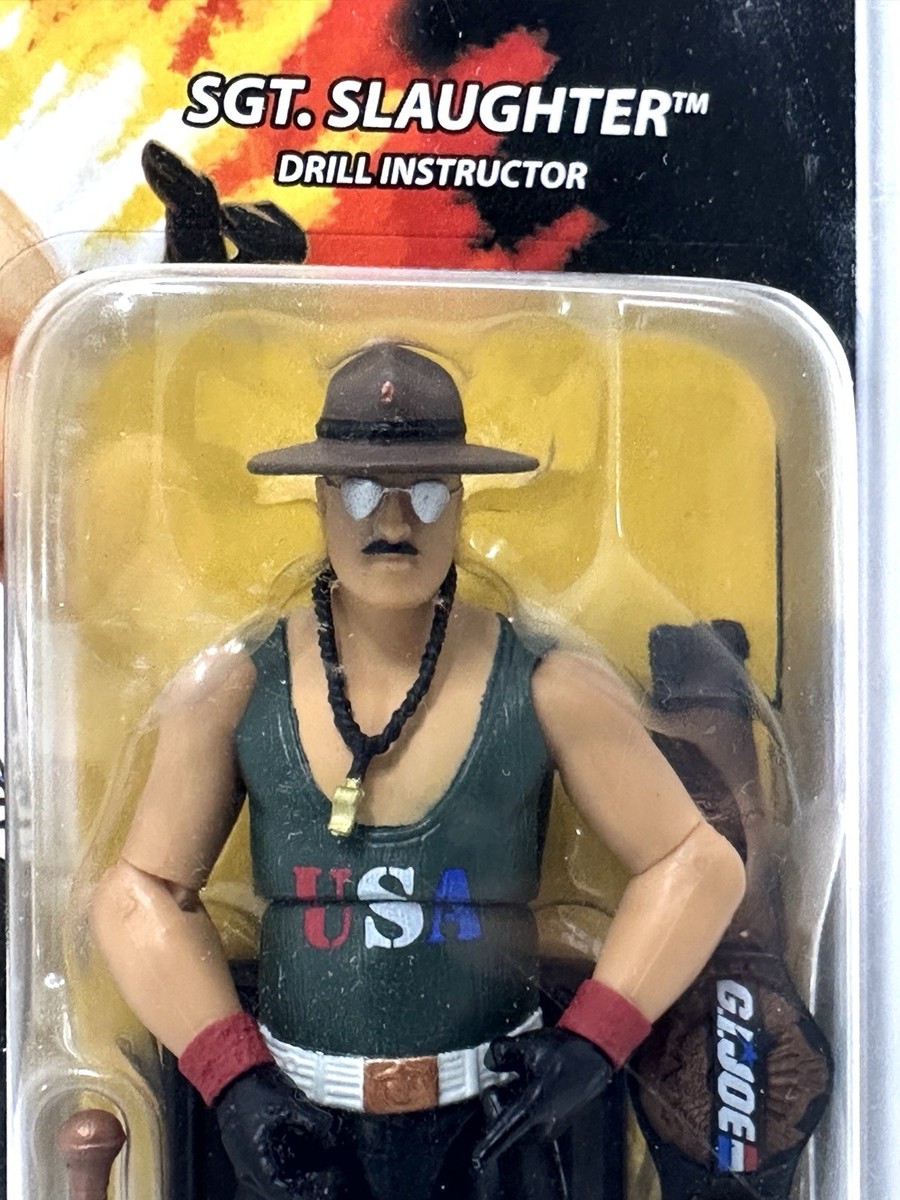 SDCC Exclusive GI Joe Sgt Slaughter USA tank top 2010 action