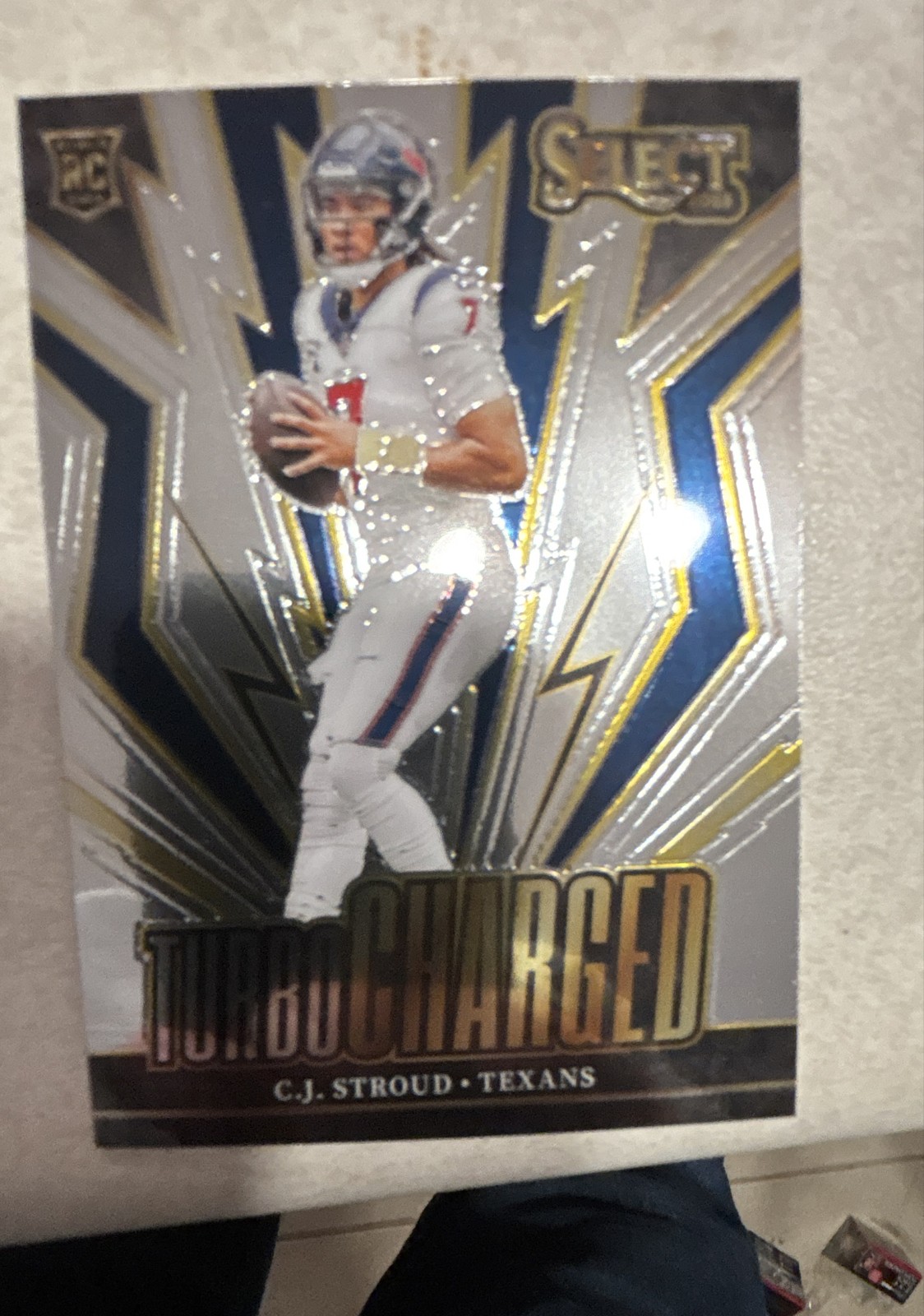 2023 Panini Select - Turbocharged C.J. Stroud #TUR-CST Silver Prizm (RC)