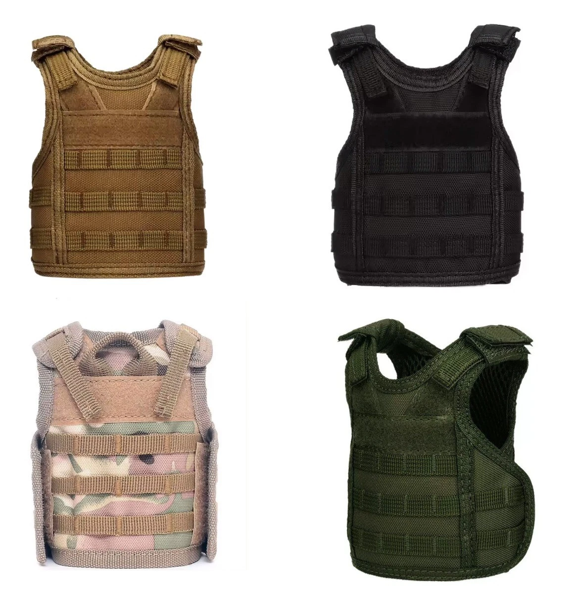 Mini MOLLE Vest Beverage Cooler Cozy – Durable & Stylish Drink Holder