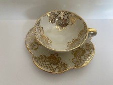 Johann Seltmann Vohenstrauß – Mokkatasse • Bavaria • Golddekor • Barockform