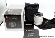 Leica 11085 Summilux-TL 35mm f/1.4 ASPH lens no hood