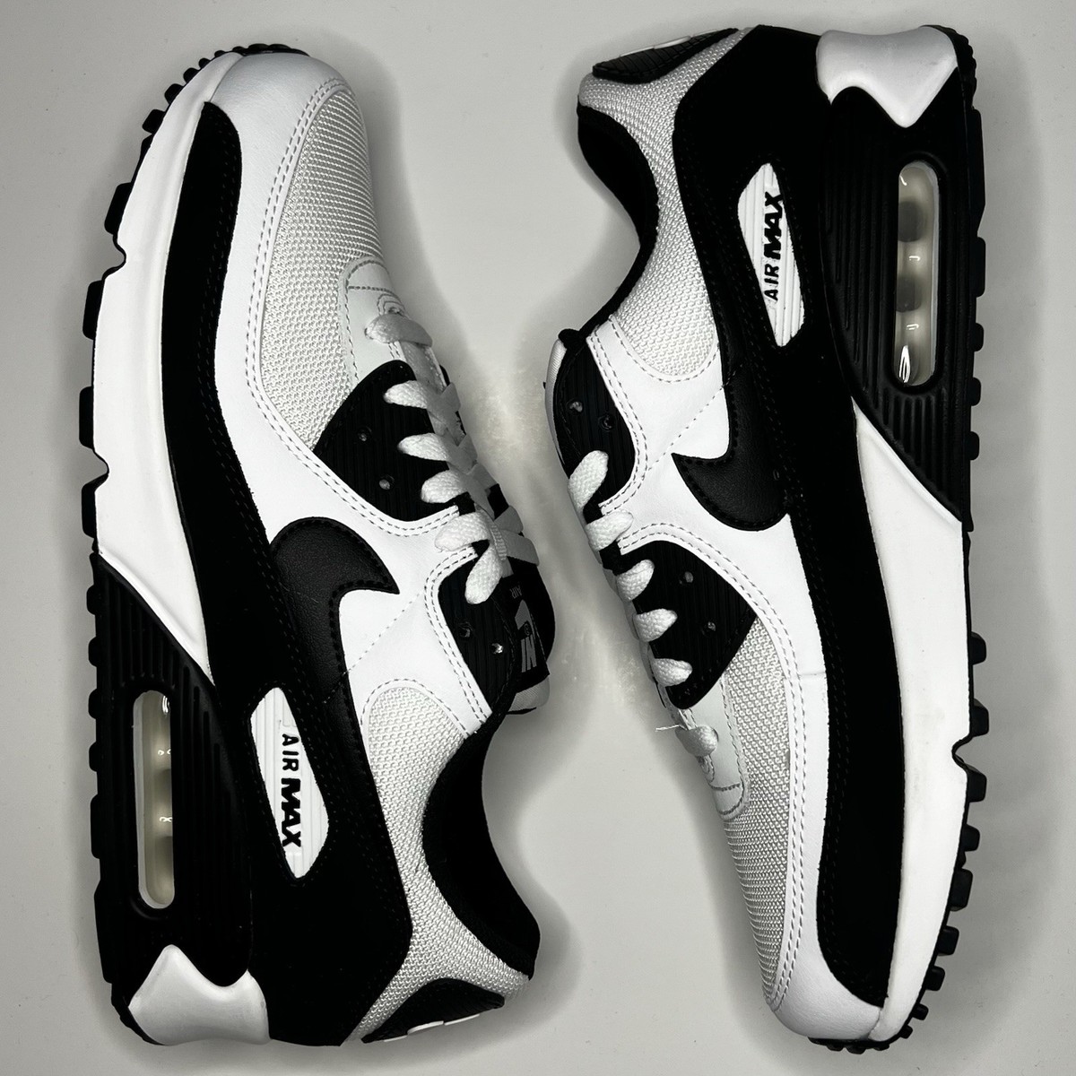 Nike Air Max 90 'Panda' Black White Sneakers, Size 9 BNIB CN8490