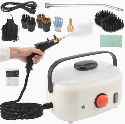 #ad Steam Cleaner 2500W High Pressure Handheld Steamer for Cleaning Portable 1500ML $20.99