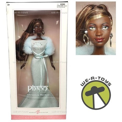 Barbie Pisces February 19-March 20 Pink Label Doll 2004 Mattel