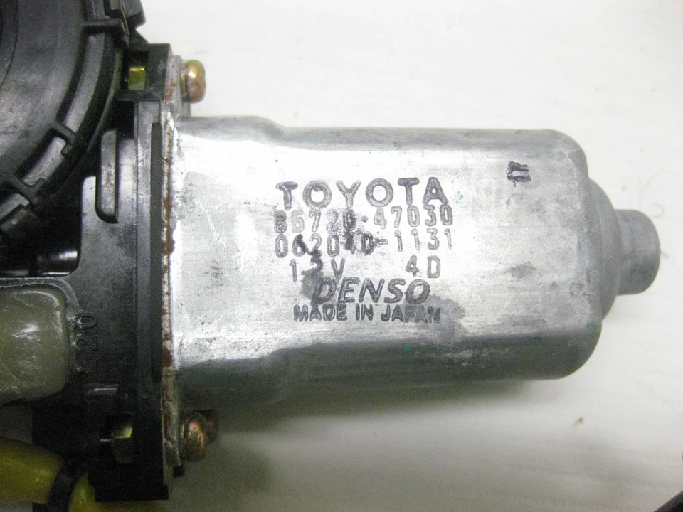2002 TOYOTA PRIUS REGULADOR DE JANELA DE PORTA DIANTEIRO ESQUERDO 85720-47030 01 02 03 - Imagem 3 de 3