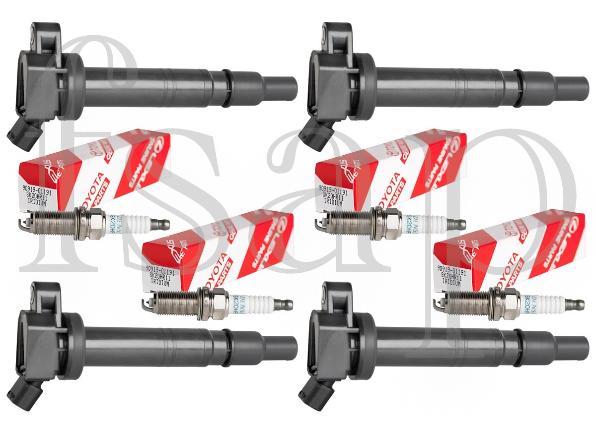 Set of 4 Ignition Coil 2011 Toyota Tacoma 2.7L L4 + 4 Denso Toyota