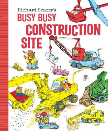 Richard Scarry Richard Scarry's Busy, Busy Construction Site (Libro di cartone)